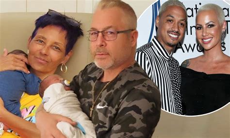 amber rose parents photos